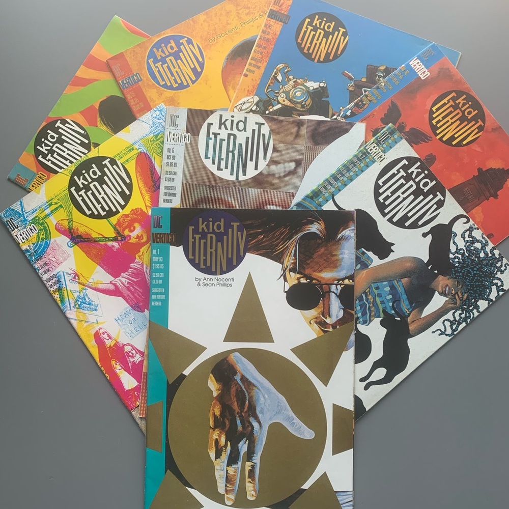 (C2) Kid Eternity (1993) Vertigo Half Set